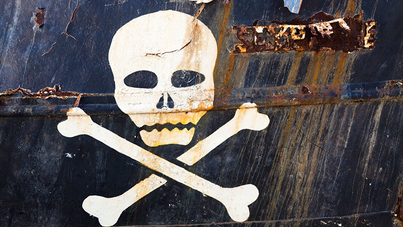 海盗船上的骷髅头，有何深意？