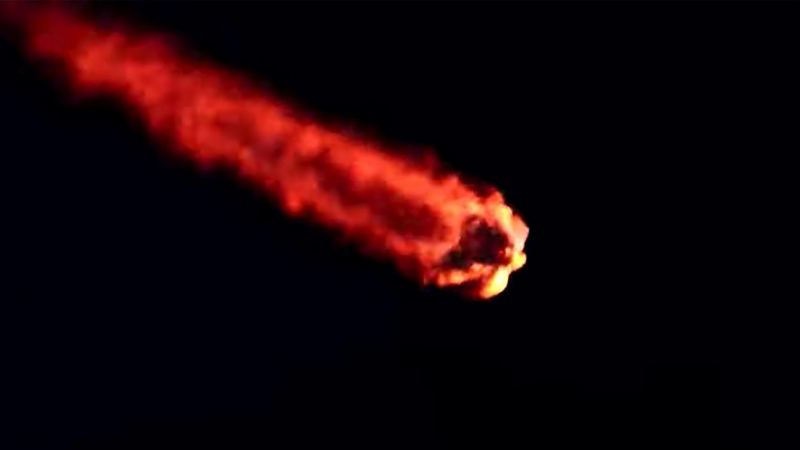 美国夜空再次坠落火球，时速高达28000公里，究竟是什么？