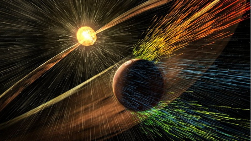 同样没有磁场，为什么火星大气被吹跑了，金星大气却比地球还多？