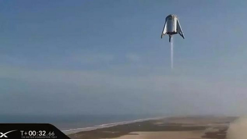 SpaceX火星飞船原型完成悬停回收测试？下一步将亚轨道飞行