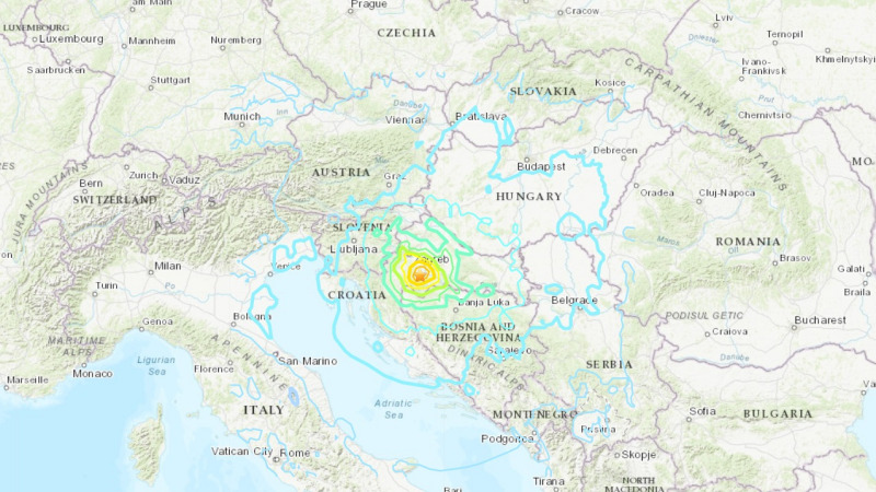 克罗地亚现6.5级强震，动物异常是地震前兆？