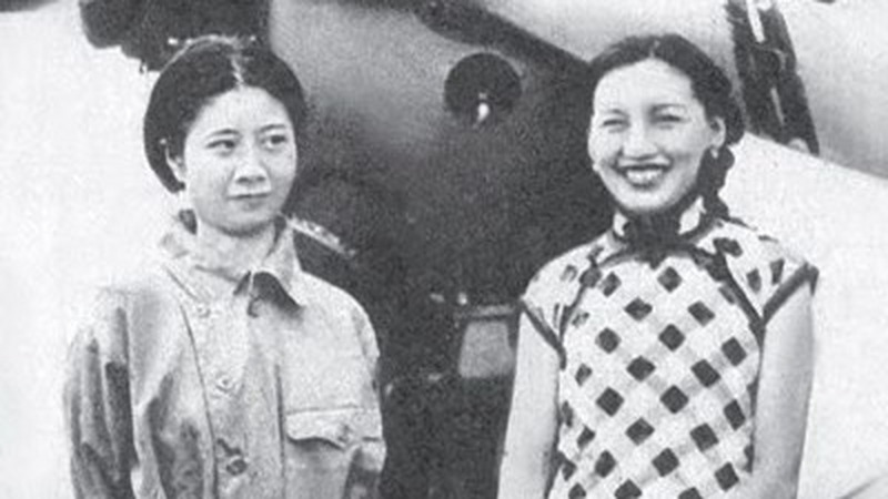 中国近代航空史上的女飞行员“为国家为同胞尽我所能”