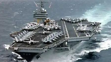 美军大批战舰集结南海，担心战机被别国捞走，最终结果会如何？