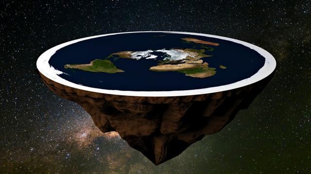 地球是平的，不是圆的才对？