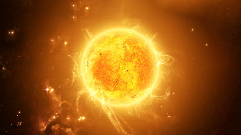 太阳光能照射到多远的地方？