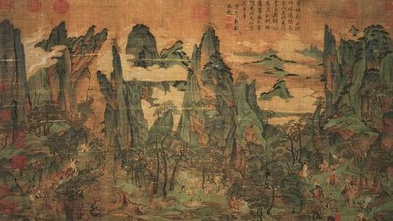 大漠埋忠骨，壁画今犹在，解读《大唐漠北的最后一次转账》的背景